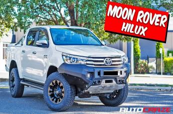 TOYOTA HILUX N80 4WD VAPOR BLACK MACHINED WITH DARK TINT
